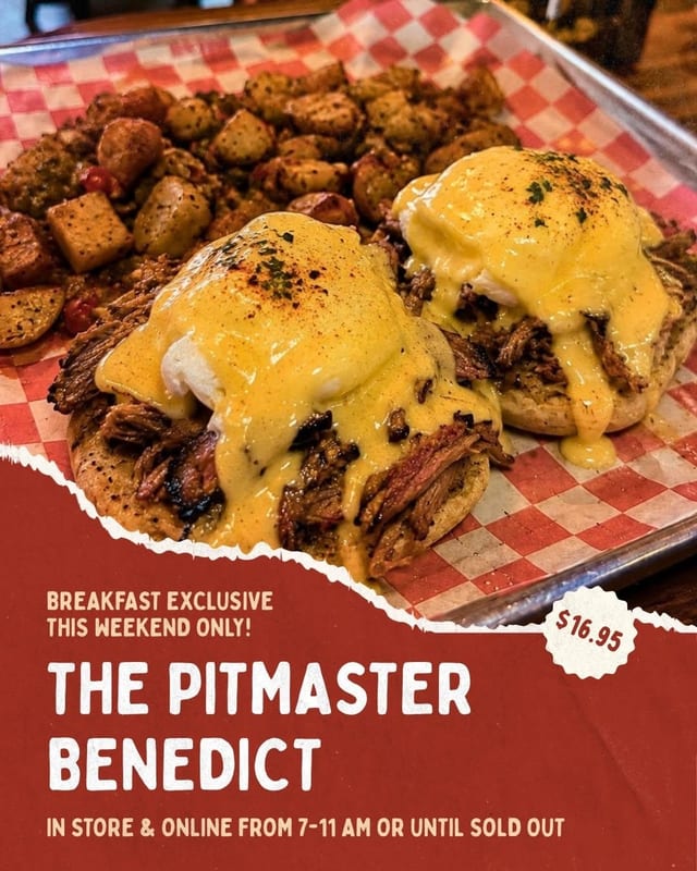 THE PITMASTER BENEDICT.